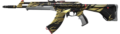 Champions 2021 Vandal — rarest Valorant skin